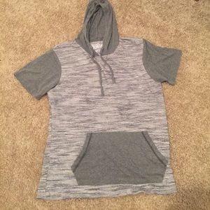 Shirt with hoodie