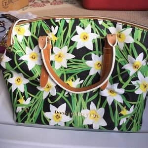 Flowered Dooney & Bourke purse
