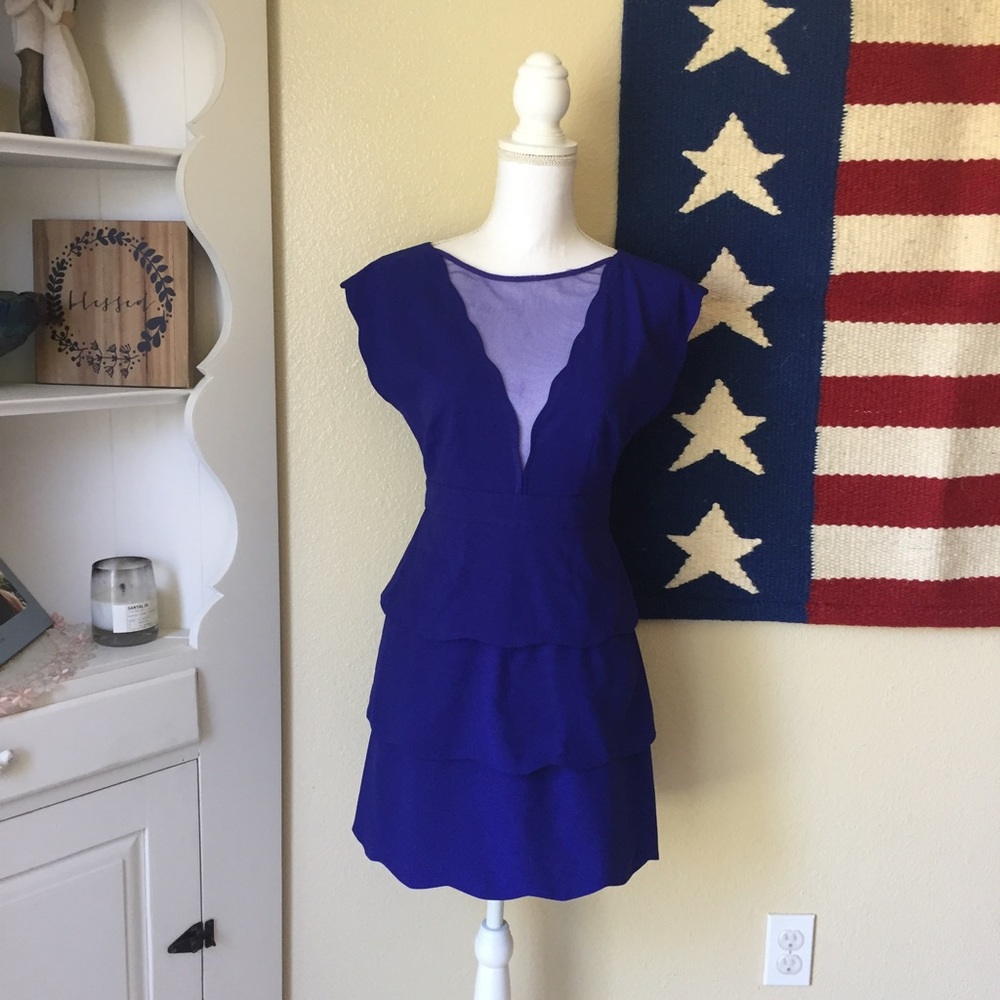 UO Coincidence & Chance Ruffle Skirt Dress