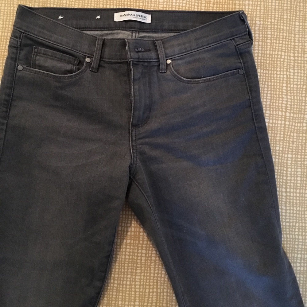 Banana Republic grey denim skinny jeans Size 27