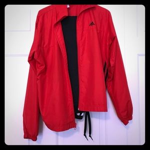 Gentle Worn! Red and Black Stripe Jog Suit