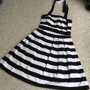 WHBM strapless/halter dress