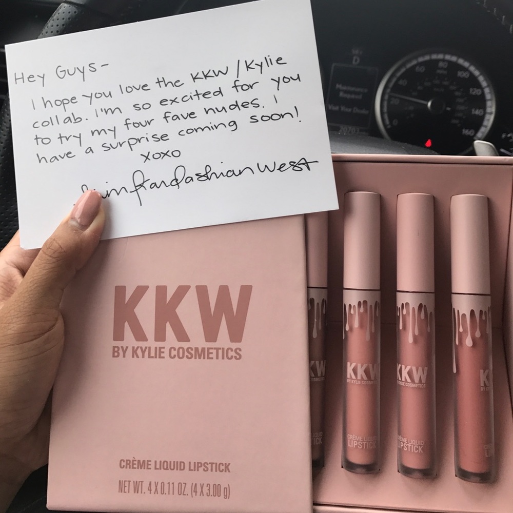 BRAND NEW Kylie Cosmetics x Kim Kardashian KKW Set