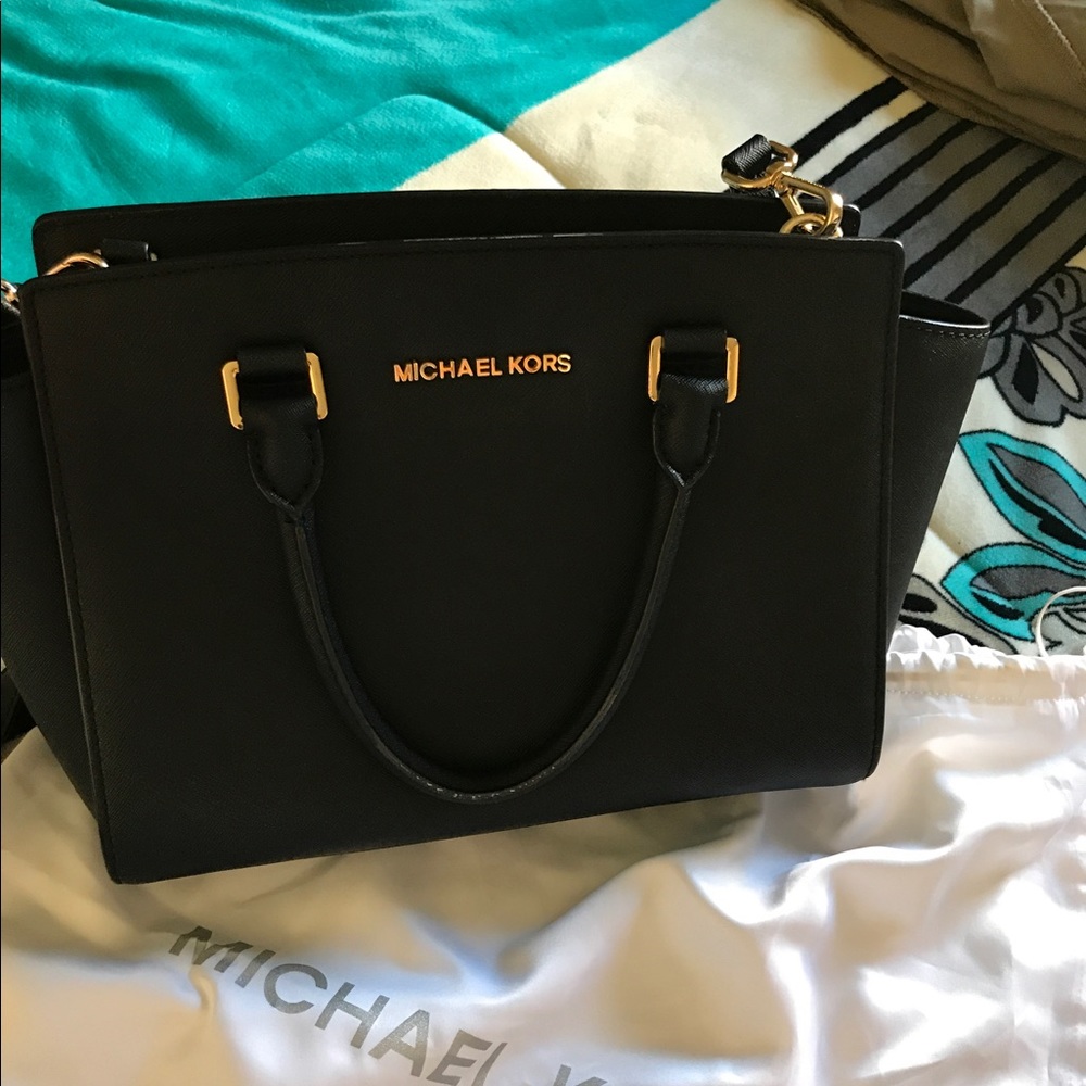 Authentic MK black purse