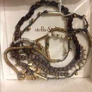 Reina Necklace or Wrap Bracelet- Neutral Strand