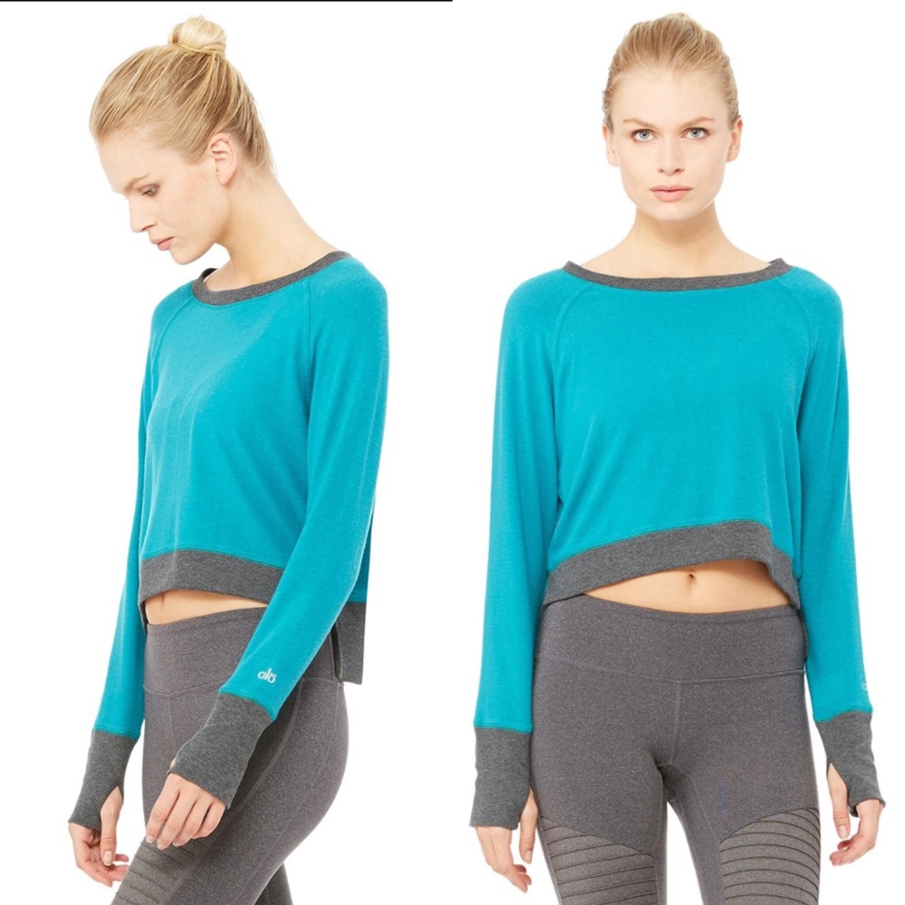 Alo Yoga Flash Fleece Long Sleeve