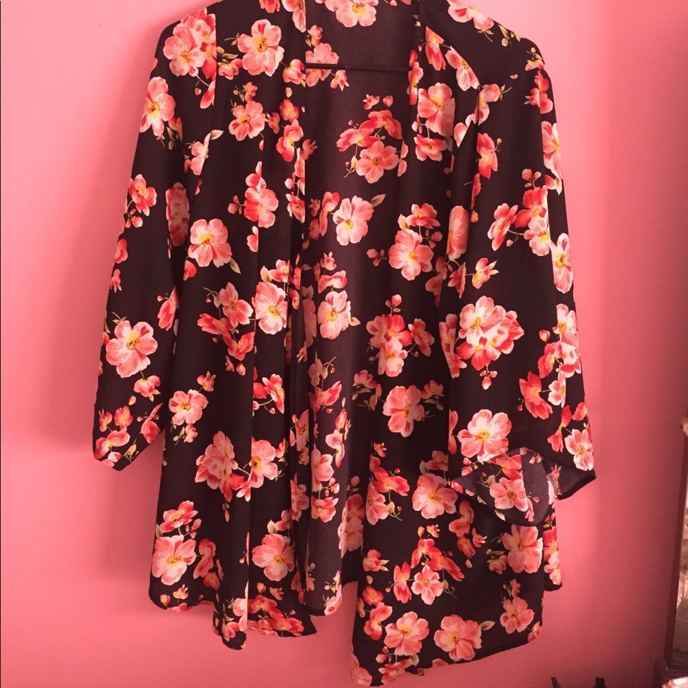 Floral kimono