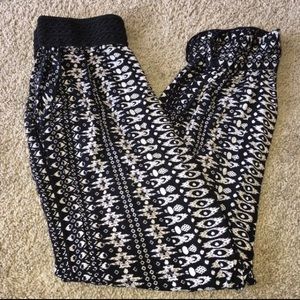 Comfy Aztec Print Pants