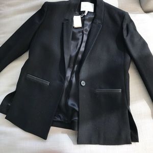 maje black jacket