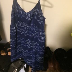 Blue dress size large