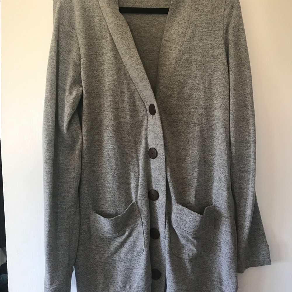 Elongated sweater