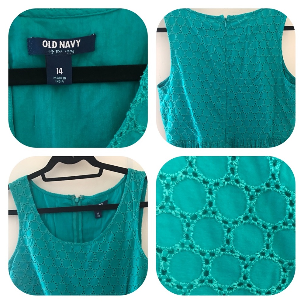 Old Navy Sleeveless Eyelet Lace Dress!