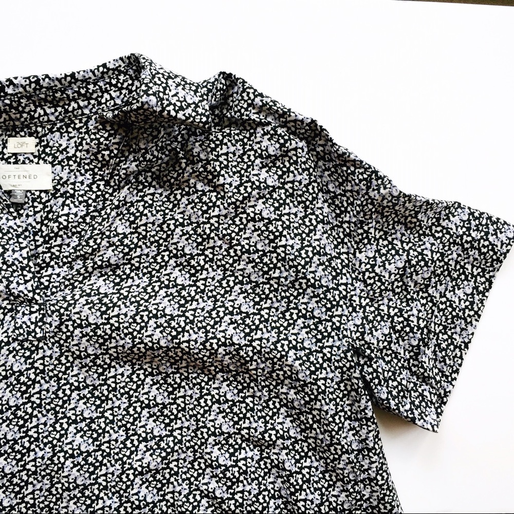 LOFT Softened Popover Shirt