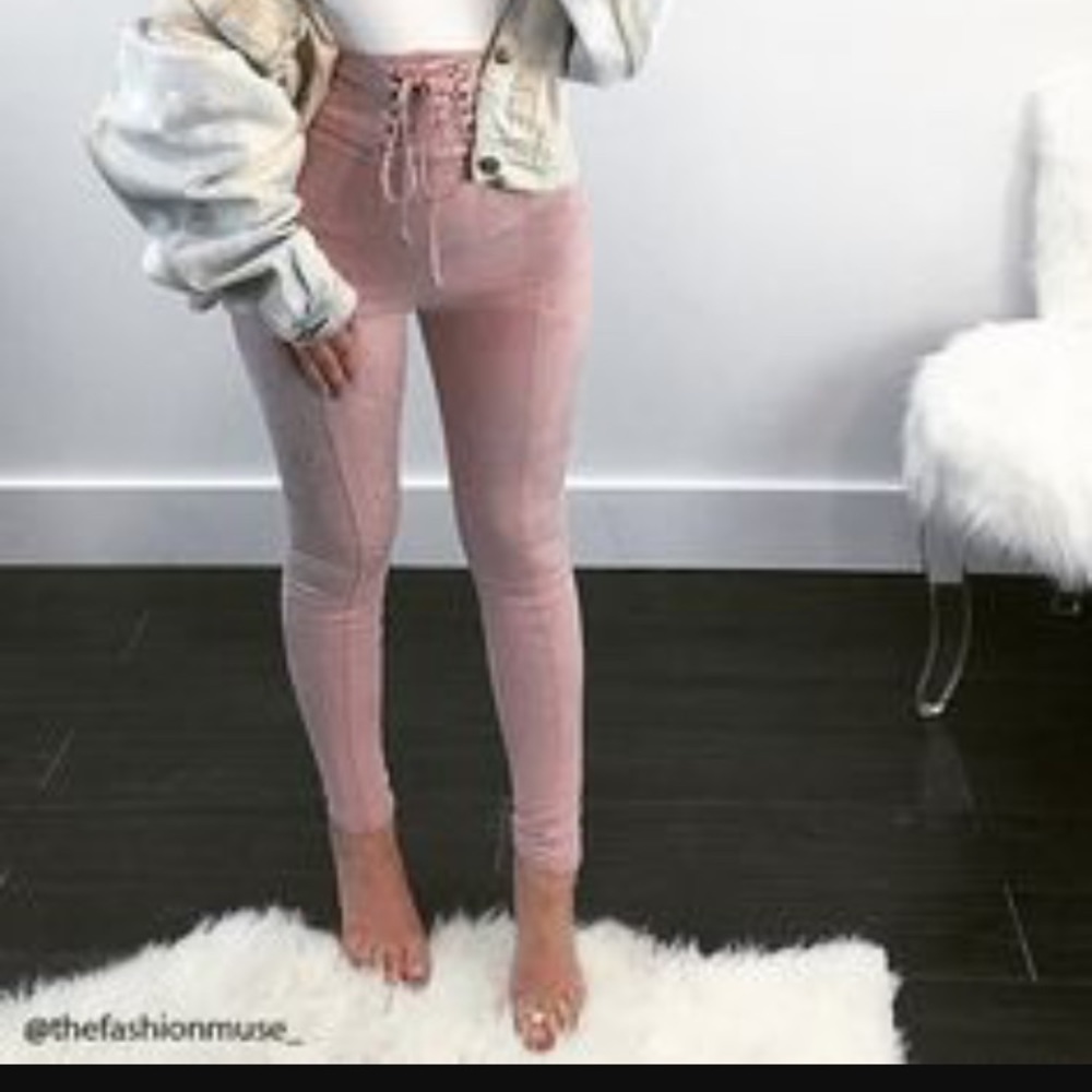 Pant/ long Mauve