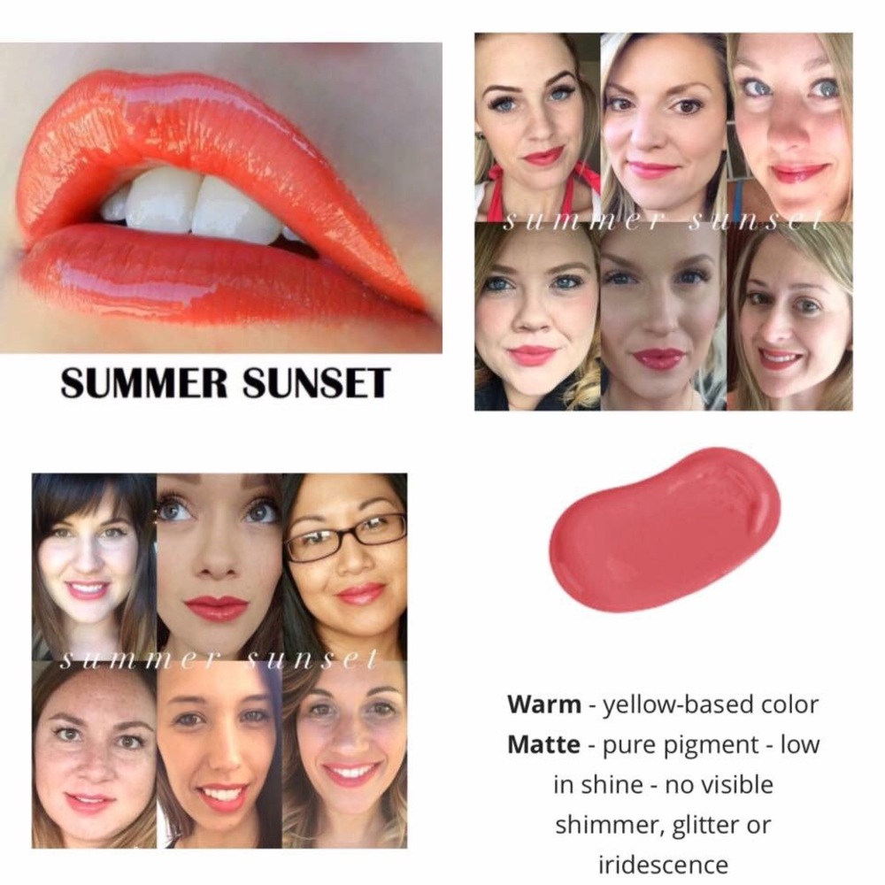 LipSense kit - Summer Sunset (Discontinued color)
