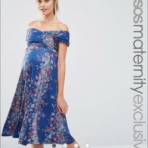 ASOS maternity floral dress