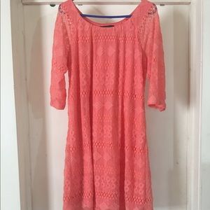 It's too big for me, but it's a beautiful dress.