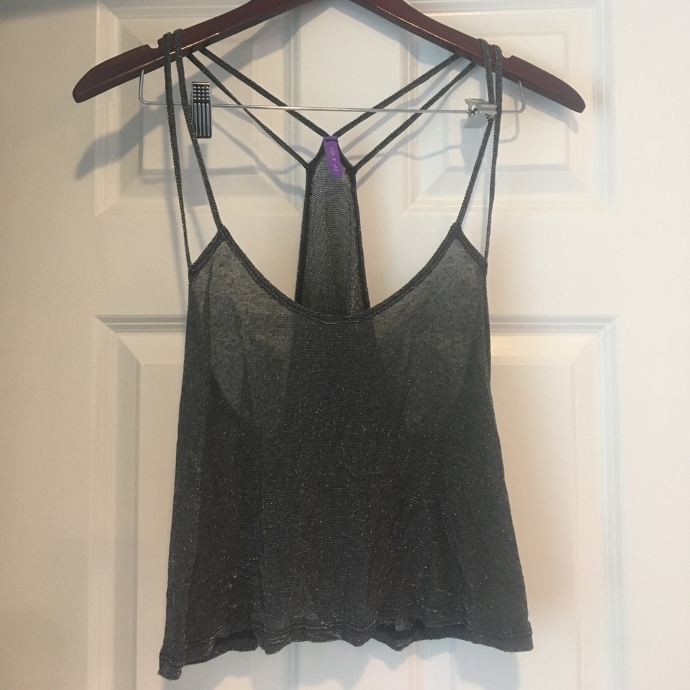 LF Emma&Sam silver shimmer tank