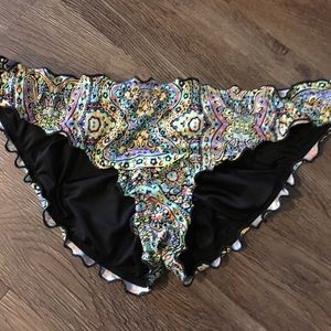 Victoria's Secret Ruched Cheeky Bikini Bottoms