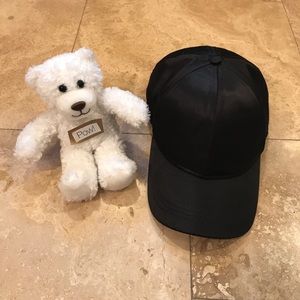 H&M Divided Black Satin Cap