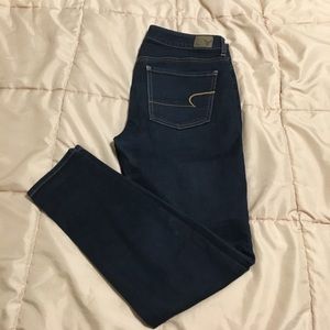 American Eagle dark wash jeggings