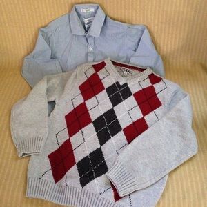 Boys Calvin Klein Polo Shirt , Silverlake Sweater