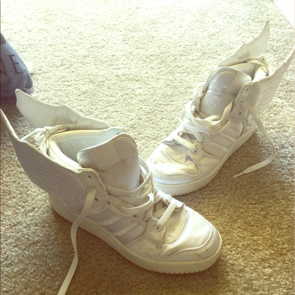 adidas jeremy scott white