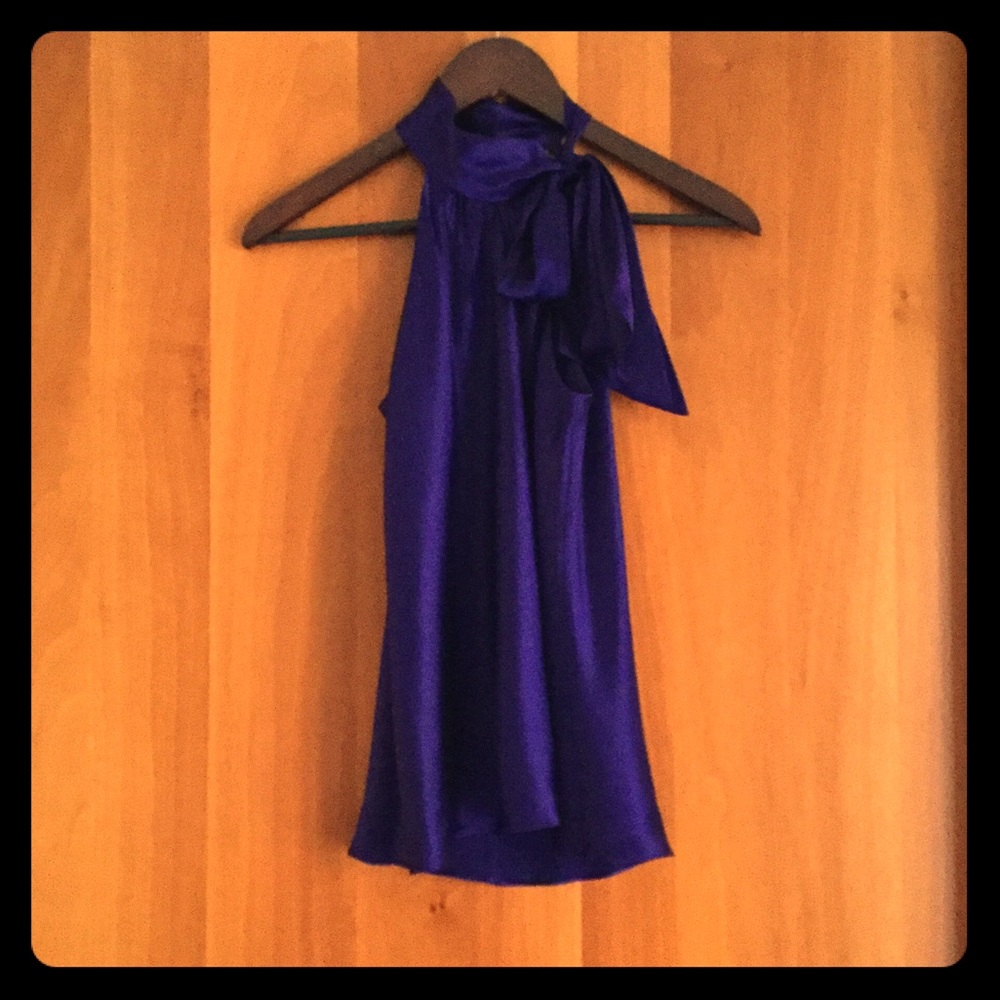 INC Silk Blouse with bow 🎀 detail - 4