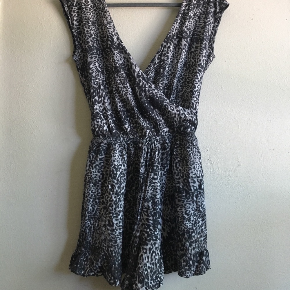 Animal print Romper