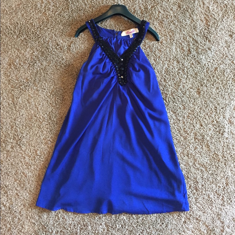 Royal Blue Emmelee Dress