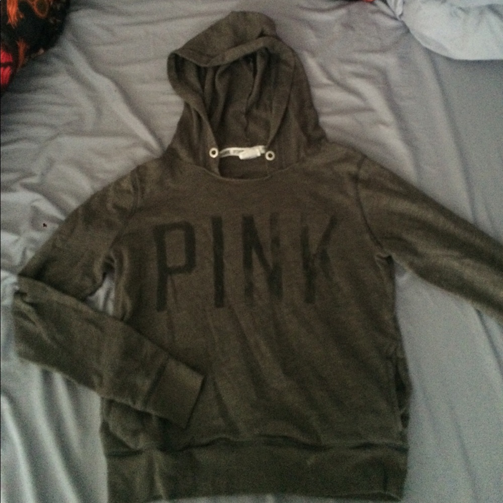 PINK grey sweatshirt
