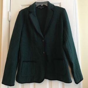Brooks Brothers Women's wool hunter & navy blazer