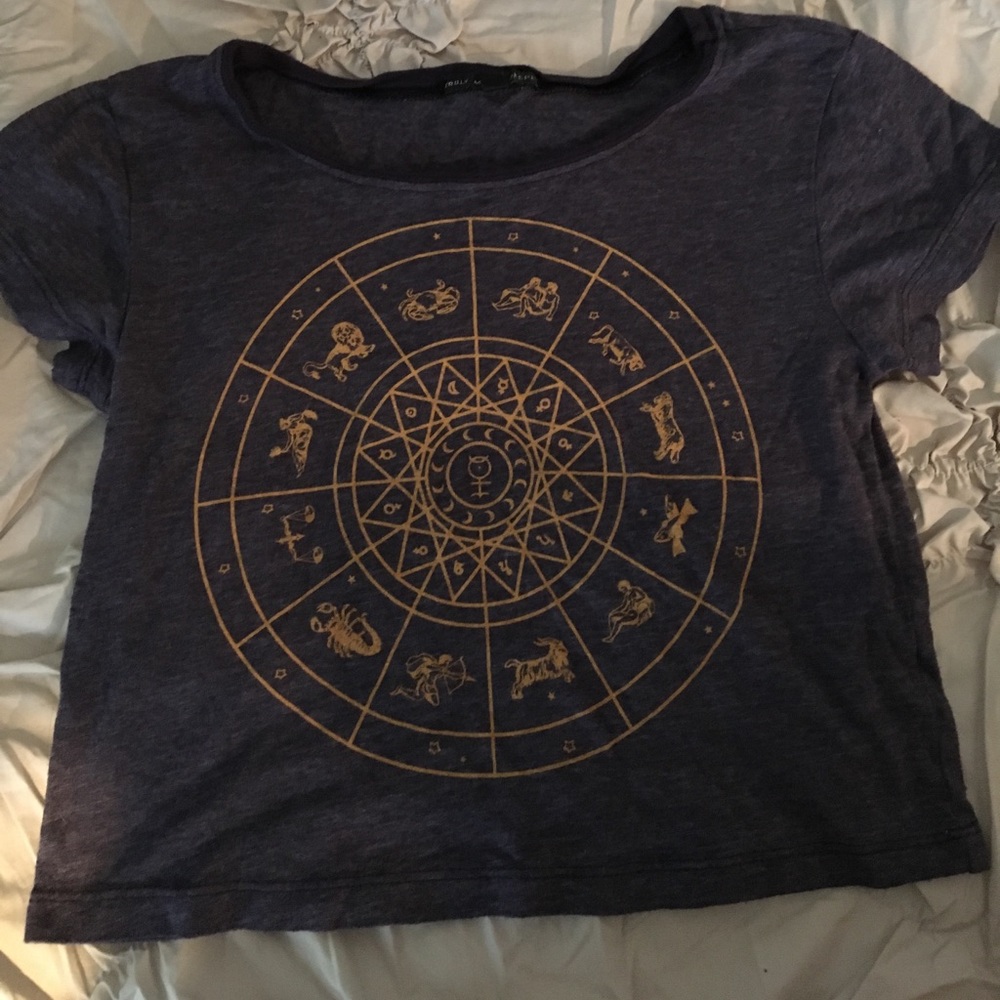 Truly Madly Deeply zodiac crop top