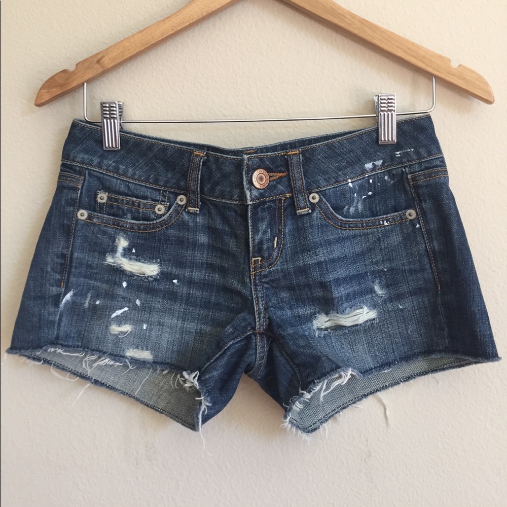 American Eagle Distressed Jeans Shorts