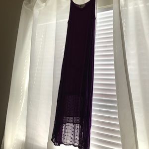 Long Summer t-strap dress!