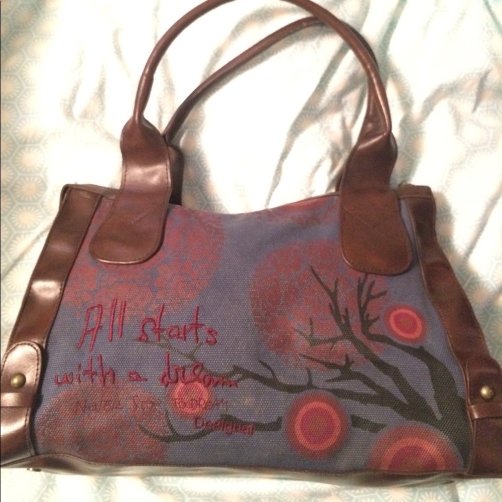 Desigual Embroidered Purse - Picture 2 of 7