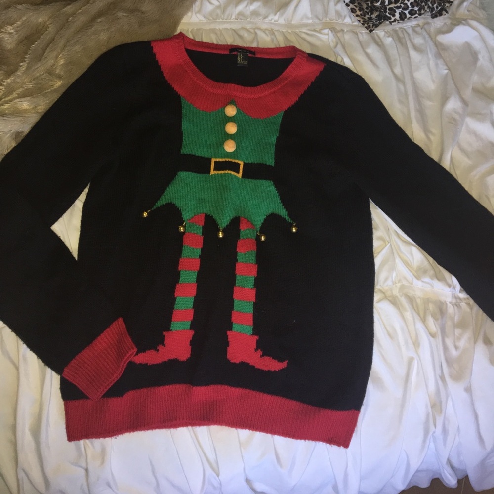 Christmas Elf sweater!
