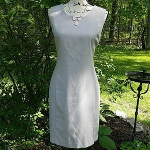 Gray sleeveless dress from Sag Harbor
