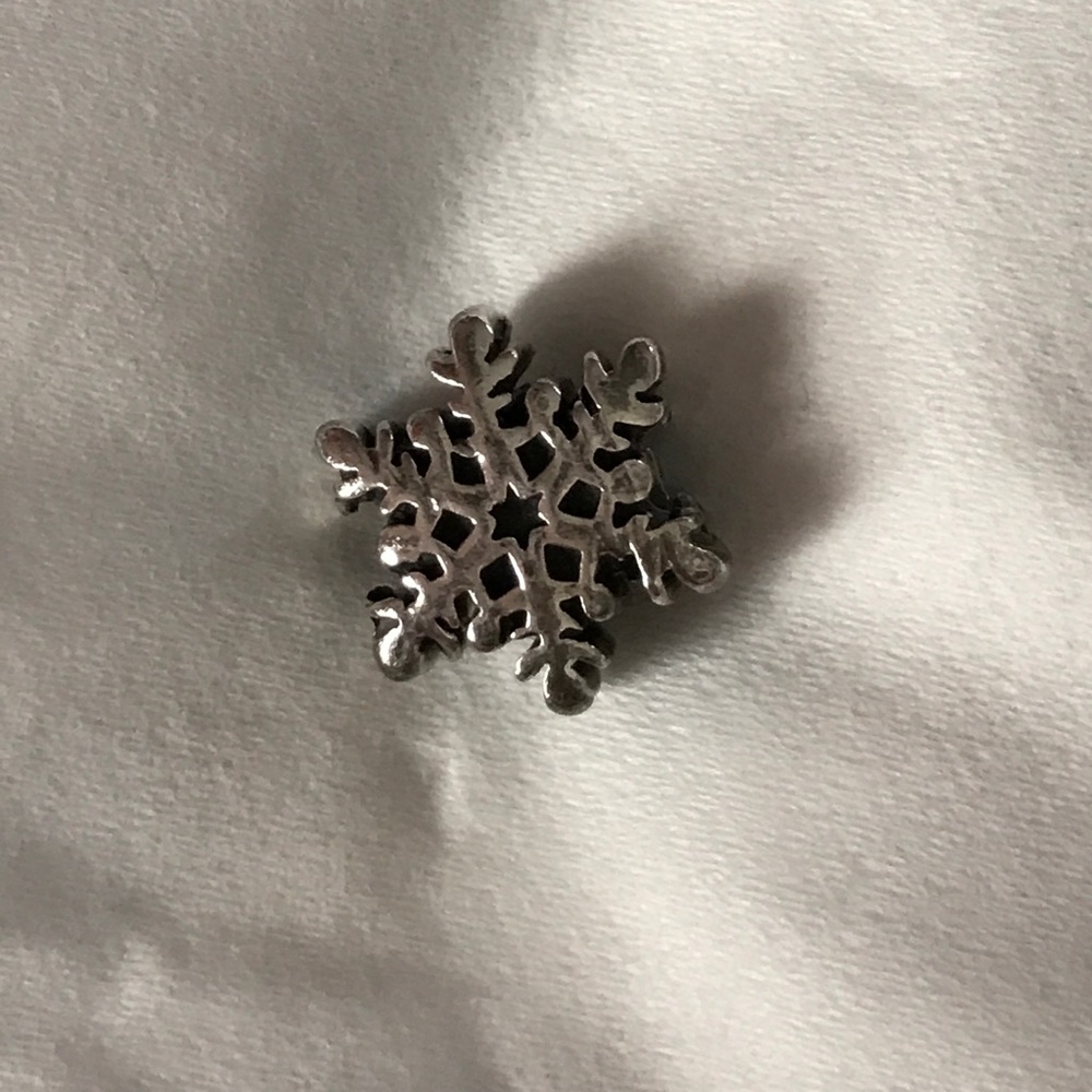 Snowflake Pandora charm