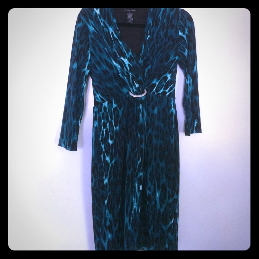 Blue dress