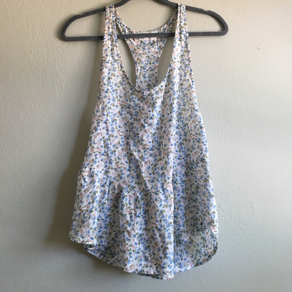 Floral tank top