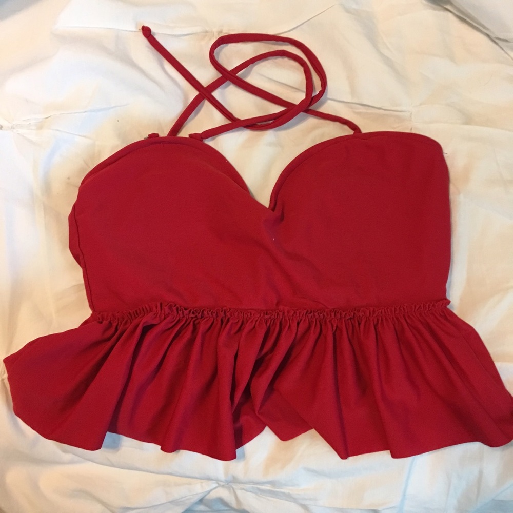 Kortni Jeane Sweetheart Peplum top