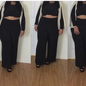 Black Two-Piece Set