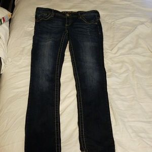 Blue jeans. Never worn.