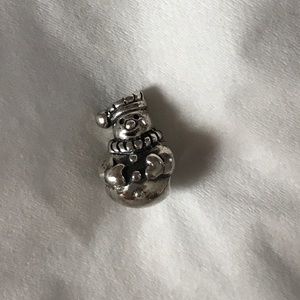 Snowman Pandora charm