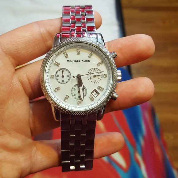 Michael Kors silver watch