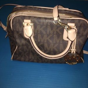 Brown Michael Kors satchel