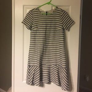 LOFT dress with darling zipper back