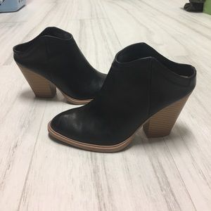 NEVER WORN - Backless Booties