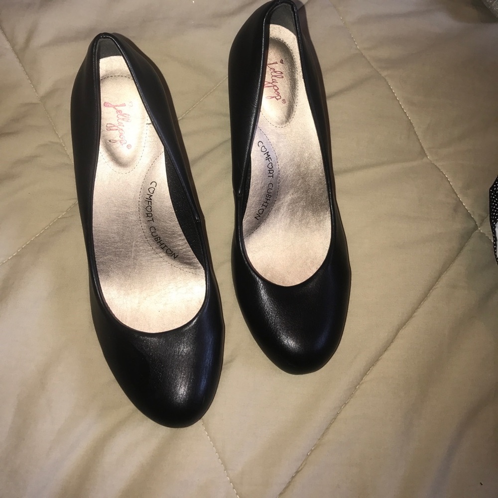 Black heels